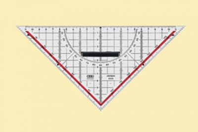 Set square for technical drawing